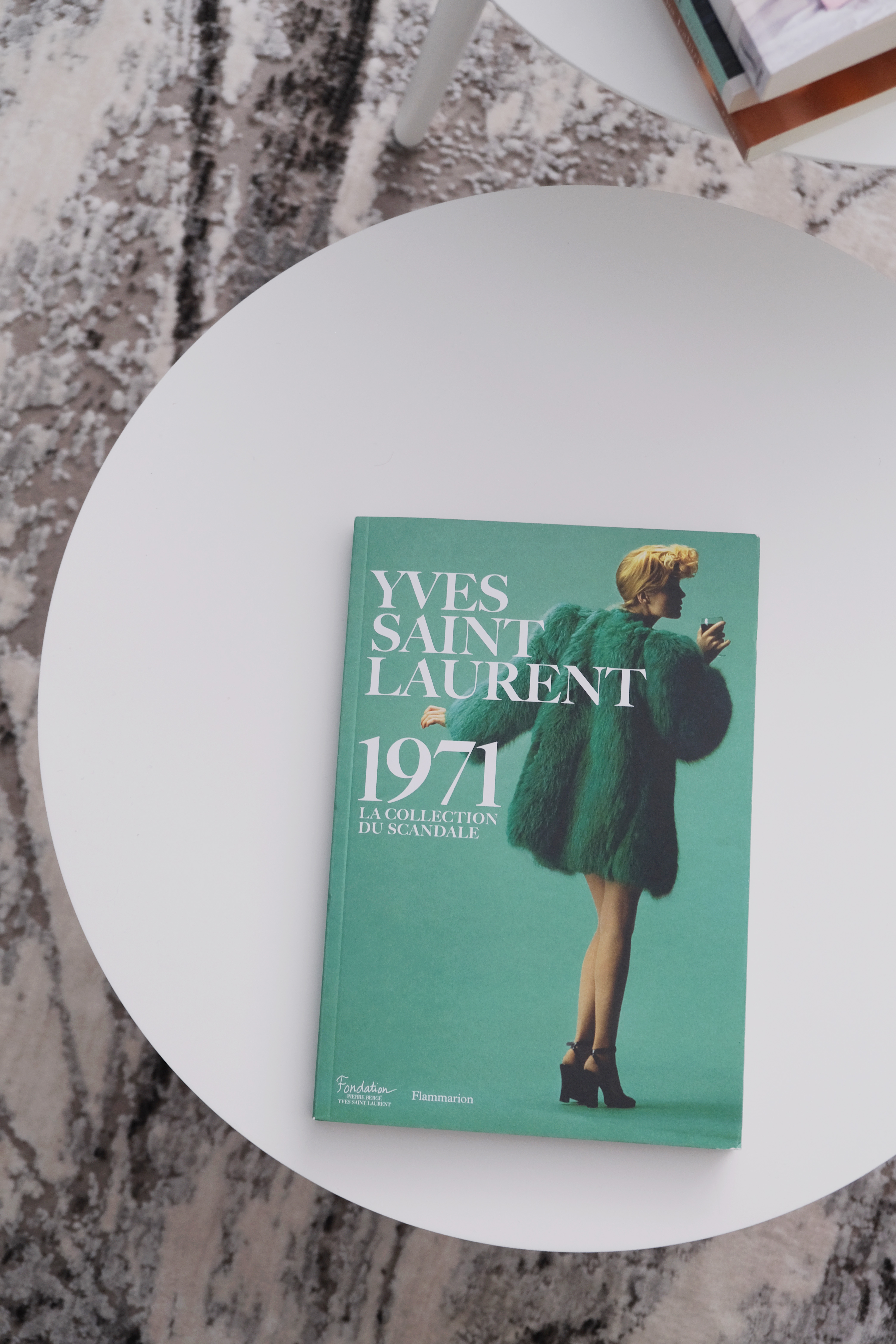 Book on Yves Saint Laurent